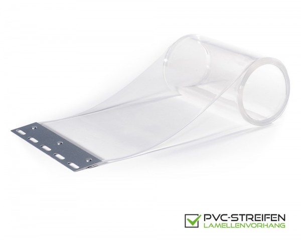 PVC Ersatzstreifen 200 x 3 mm standard helltransparent inklusive montiertem Pendel